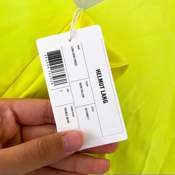 Helmut Lang Long Sash Dress 2 - Picture 7 of 13